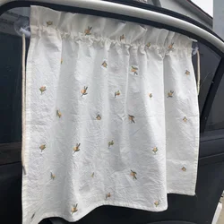 Oso Kawaii – Parasol coche bebé con protección UV