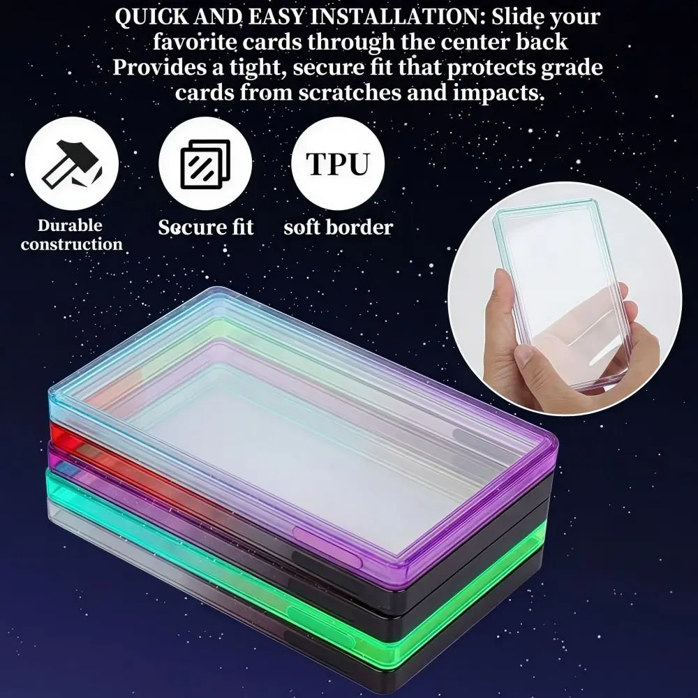 Protector de tarjetas con funda transparente TPU de ajuste total