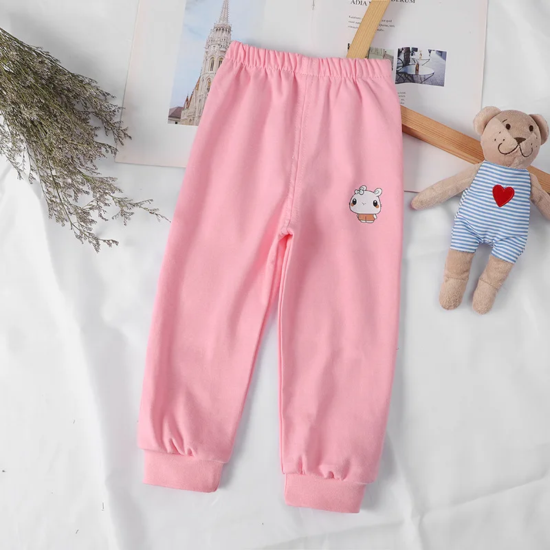 Pantalones de algodón para niños y niñas: chándal cómodo diario - imagen 2