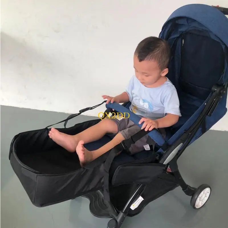 QX2D Extensión reposapiés para cochecito bebé con ajuste