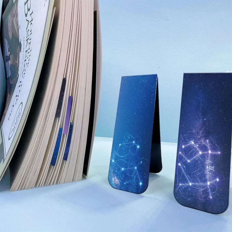 Marcapáginas magnéticos espacio y estrellas para niños – 12 piezas - imagen 3