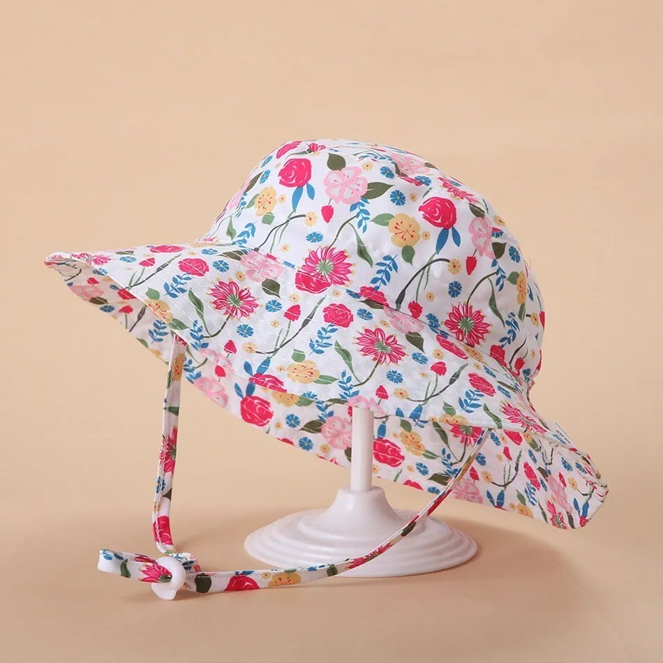Sombrero Panamá con cubreorejas para niños 0-8 años - verano ligero - imagen 2