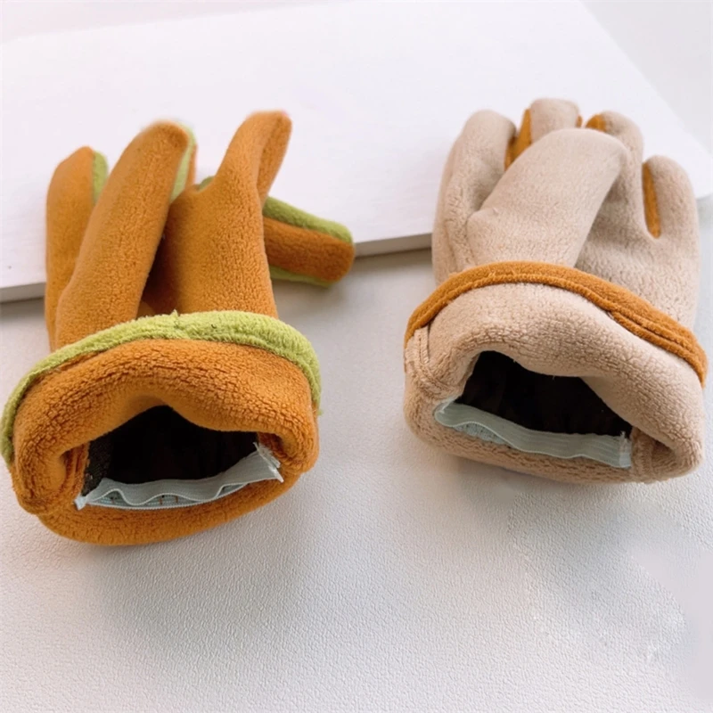 Guantes de invierno forrados con polar para niños – Cálidos y suaves - imagen 5