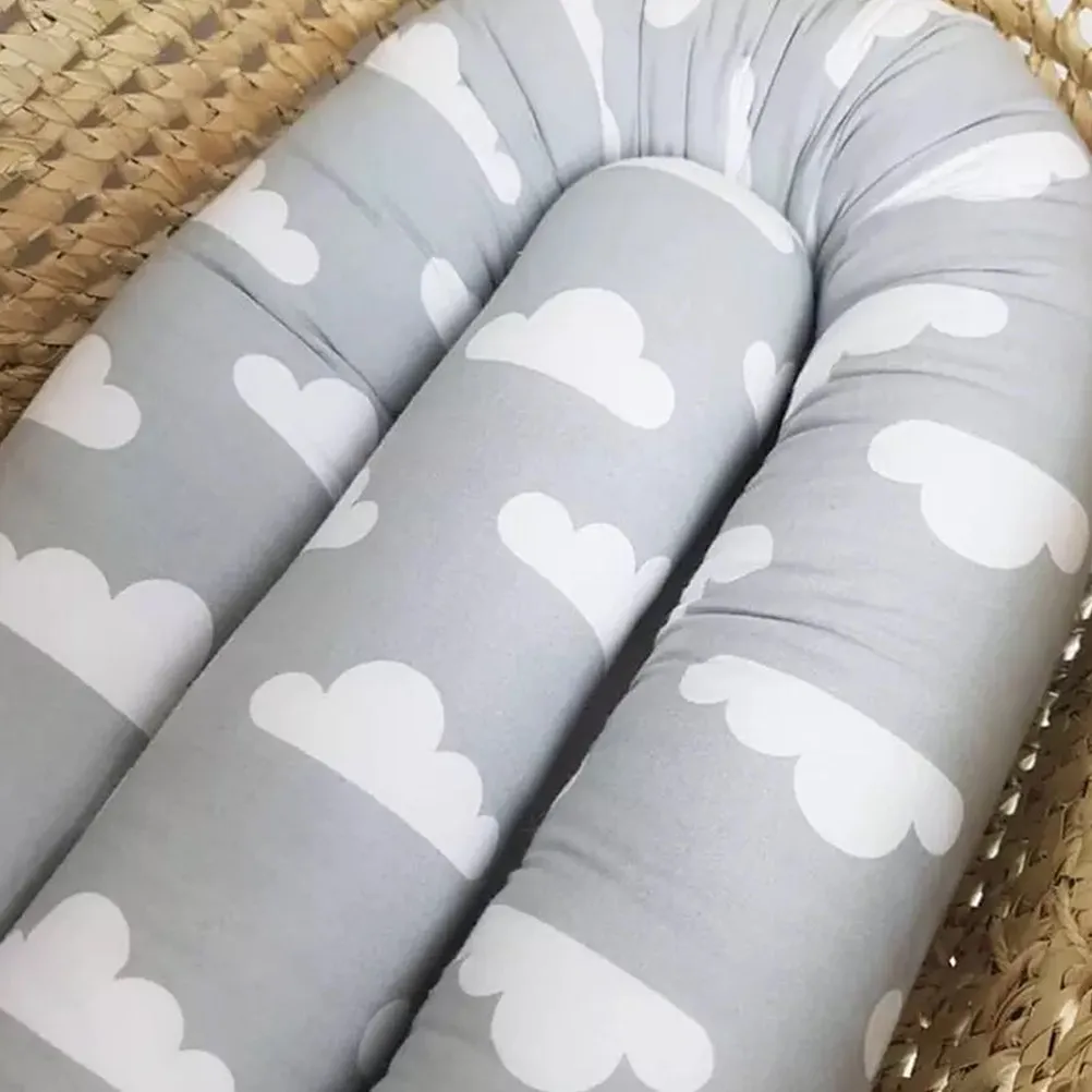 Protector de cuna acolchado para recién nacidos suave y seguro - imagen 2