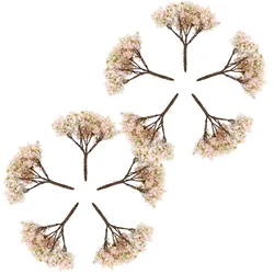 Árboles artificiales de flor de cerezo mini para decoración
