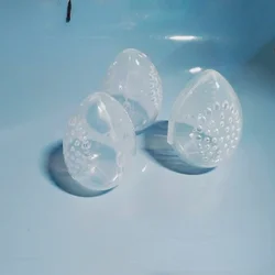 Soporte para esponjas de maquillaje con secado en forma de huevo