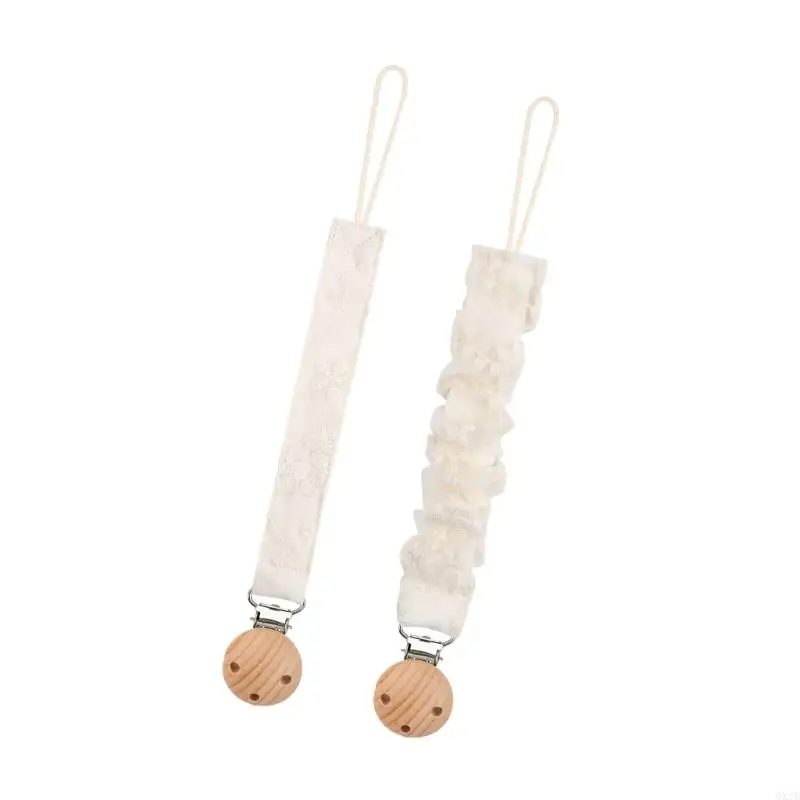 Portachupetes de algodón para bebés – Diseño elegante - imagen 4
