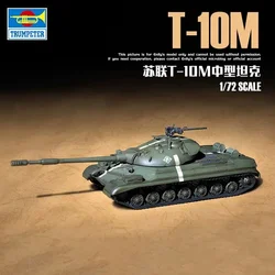 TRUMPETER kit de modelismo de tanque soviético para niños