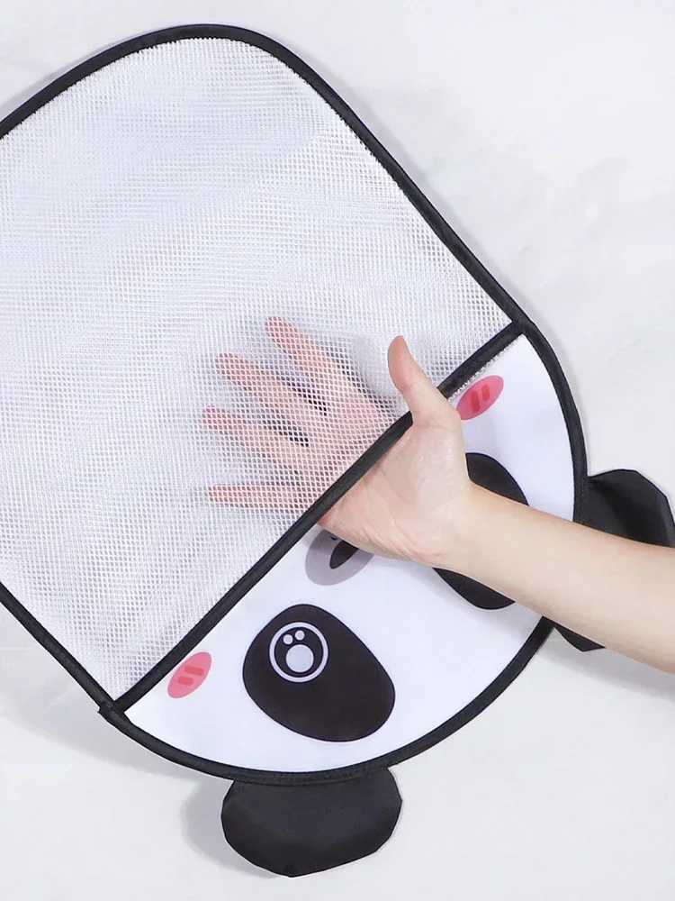 Cesta colgante infantil para baño – Bolsa de malla con animales - imagen 2
