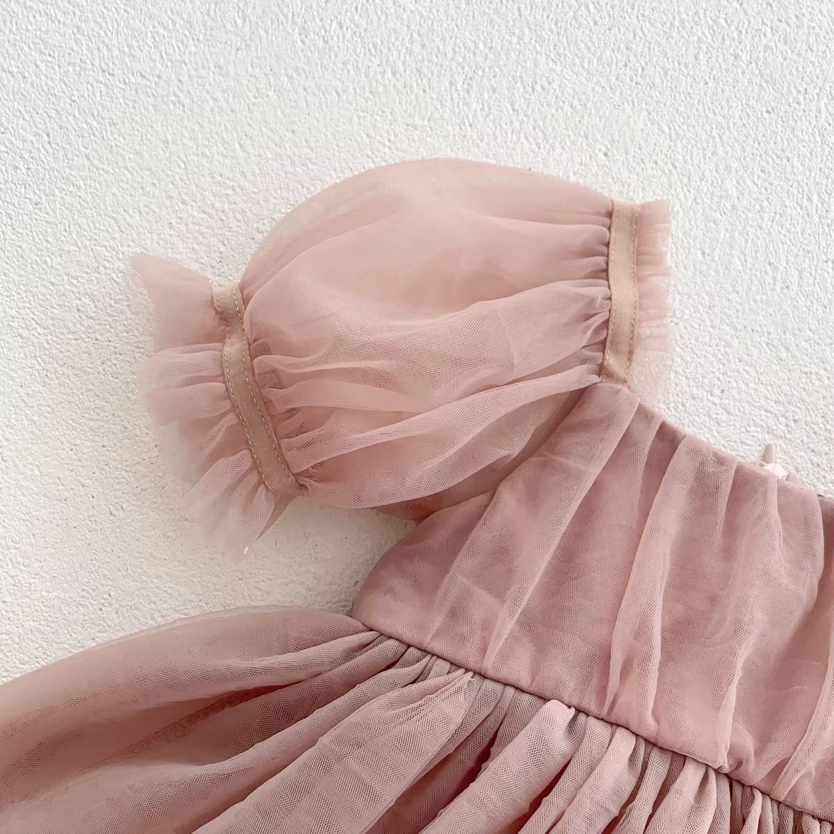 Vestido de verano con manga abombada para bebé niña - Milangel - imagen 5