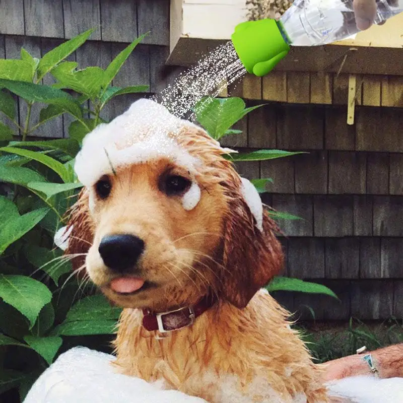 Ducha portátil para mascotas: limpiador de playa para exteriores
