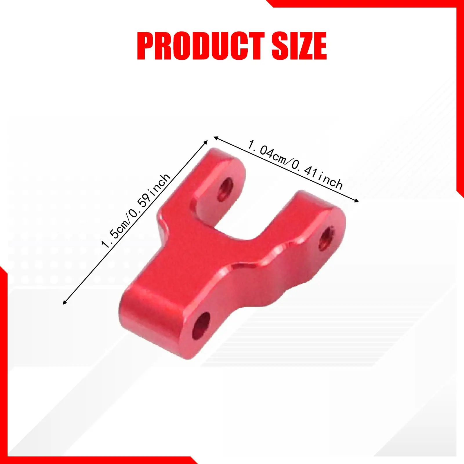 Soportes amortiguador de aluminio para coche RC – Fáciles de montar - imagen 2
