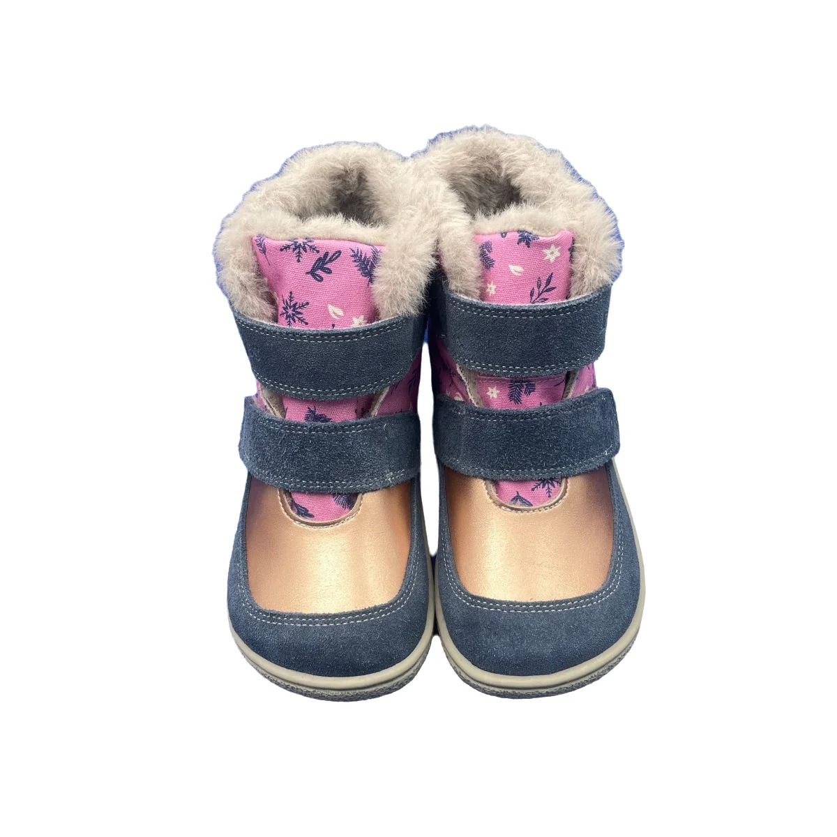 TipsieToes botas de invierno en cuero genuino con doble correa - imagen 4