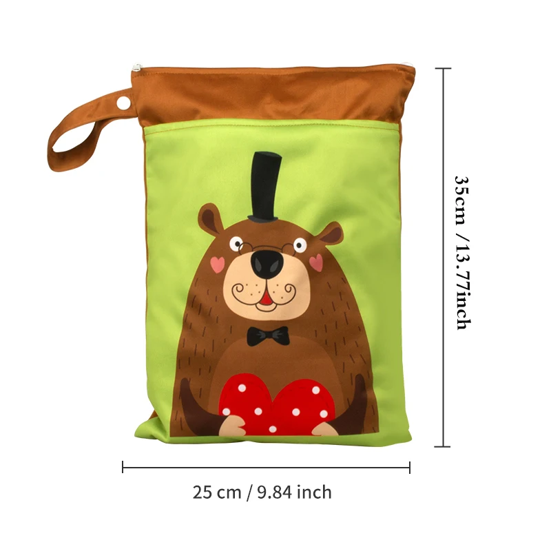 Babyshow Bolso Pañales Impermeable Unicornio - imagen 2
