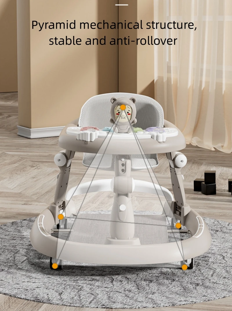 Dimensiones y características del andador plegable