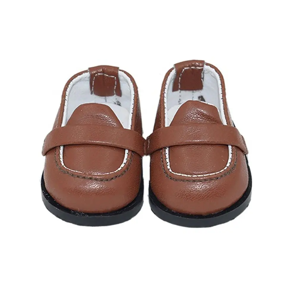 Zapato marrón combinado