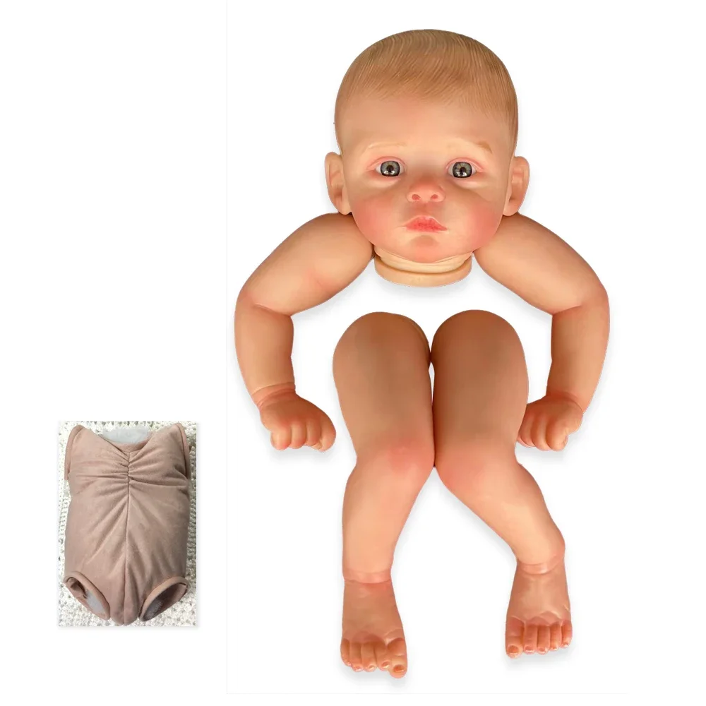 Muñeca reborn Joleen ya pintada, tacto suave, kit de bricolaje - imagen 2