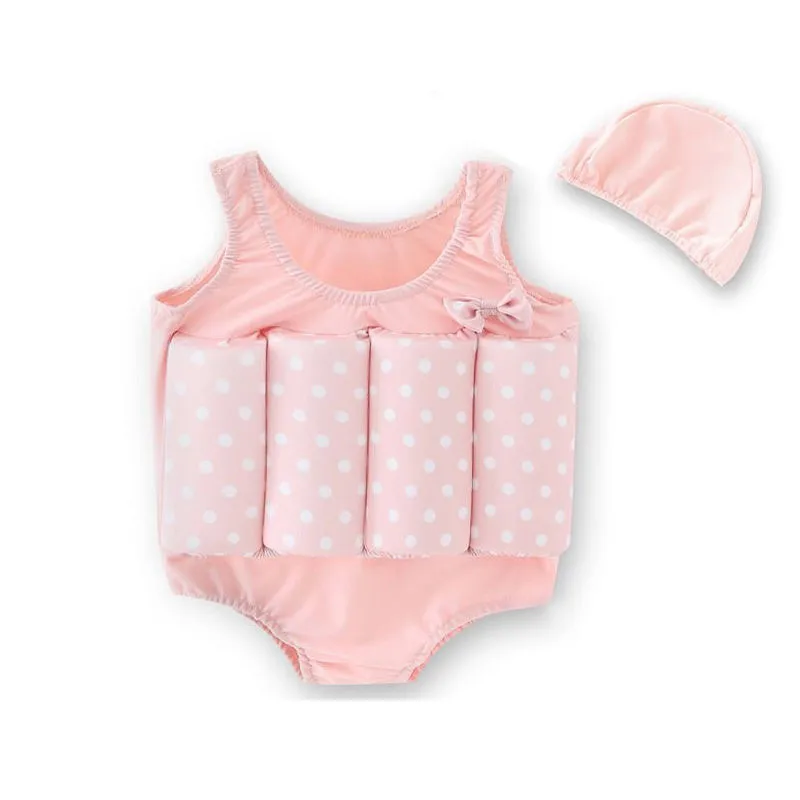 Traje de baño con flotadores suave y transpirable para niños