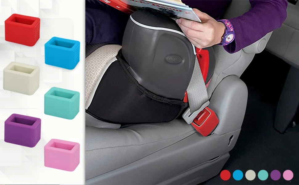 Soporte de cinturón para coche vista lateral