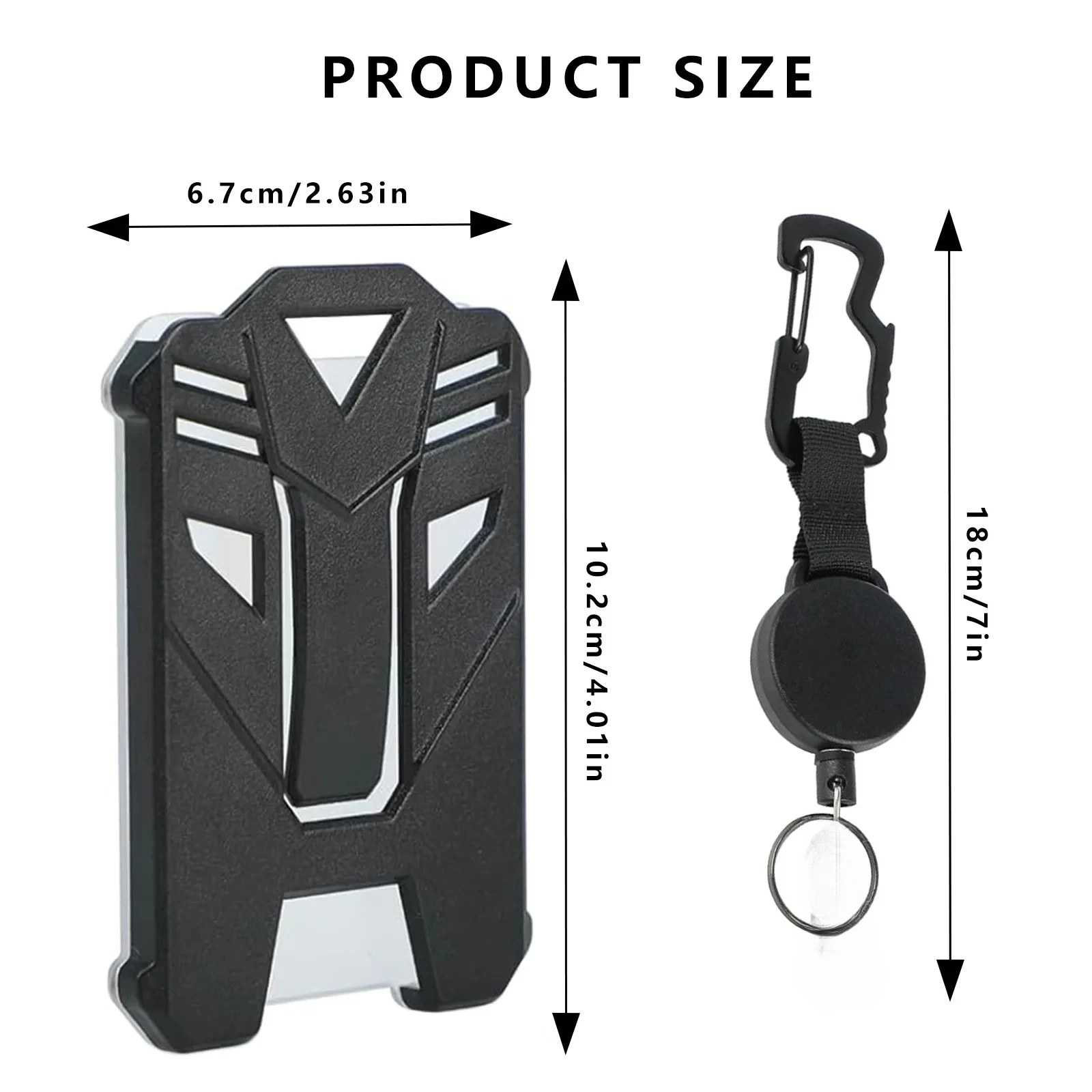Clip para insignia y tarjetas