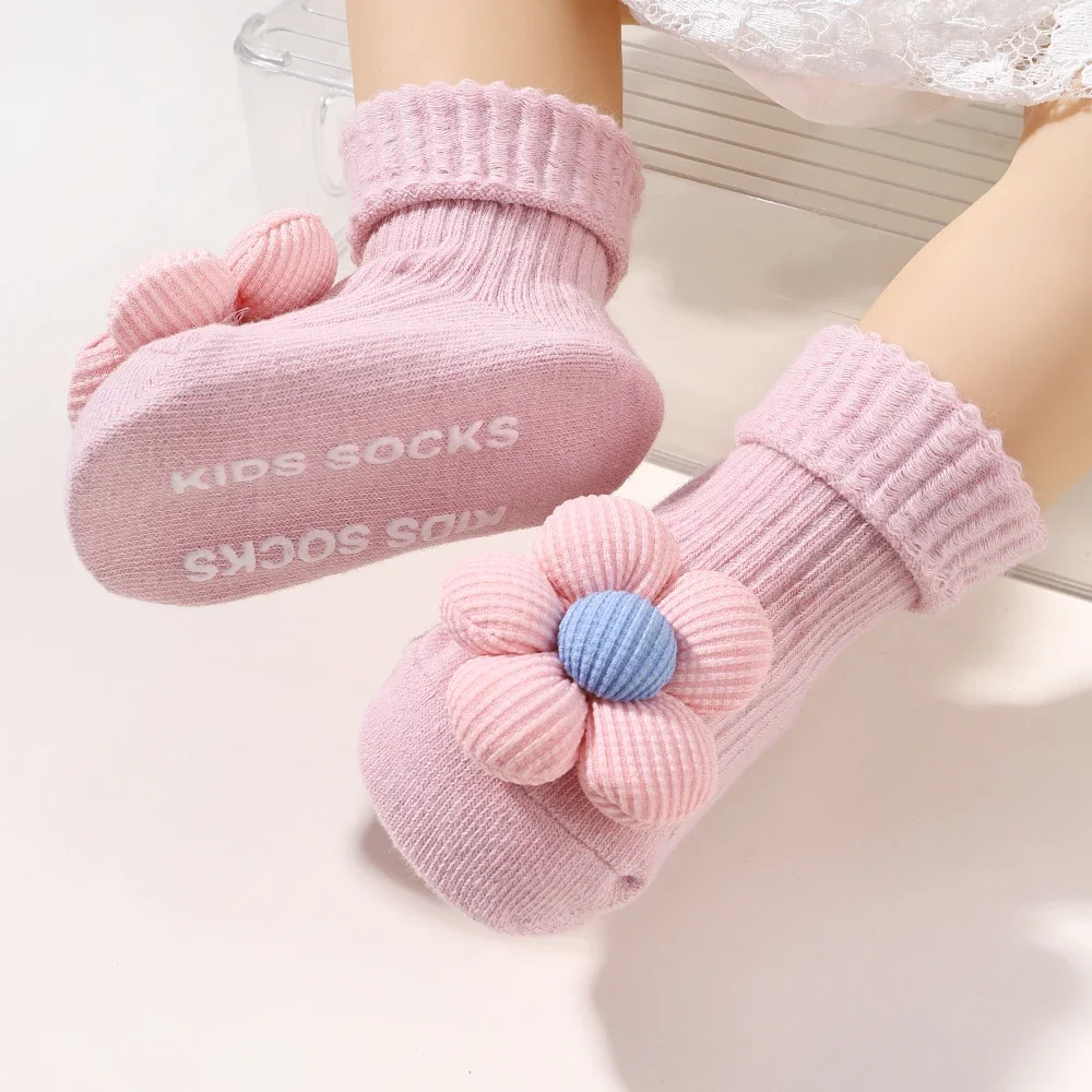 Diadema floral de nailon suave para bebé niña - imagen 4