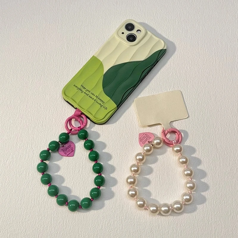 Cordón para móvil infantil con corazón y adorno colgante - imagen 2
