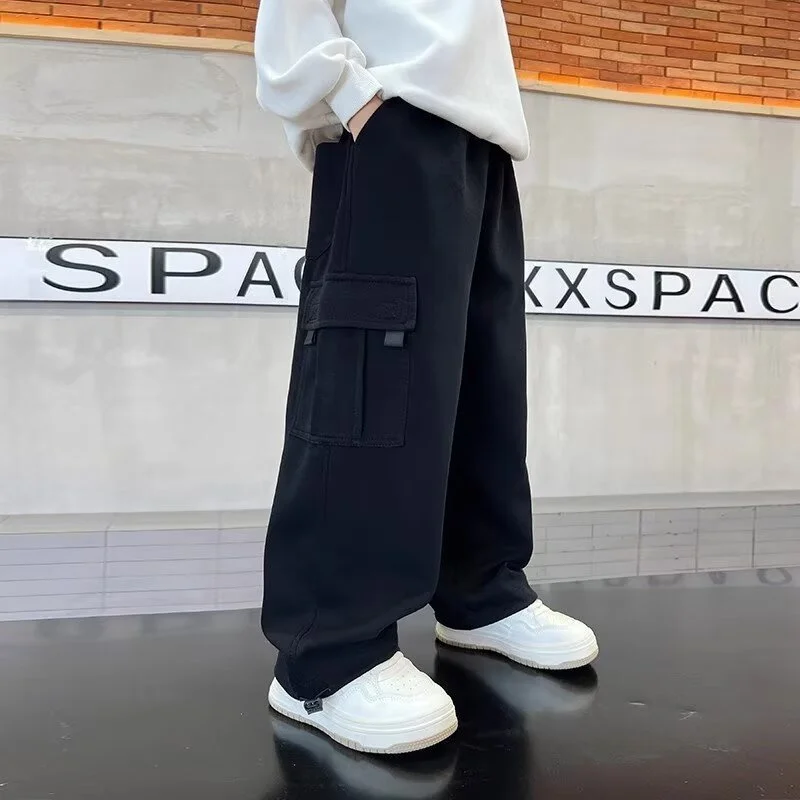 Pantalón de chándal ligero de primavera para niños, informal - imagen 3