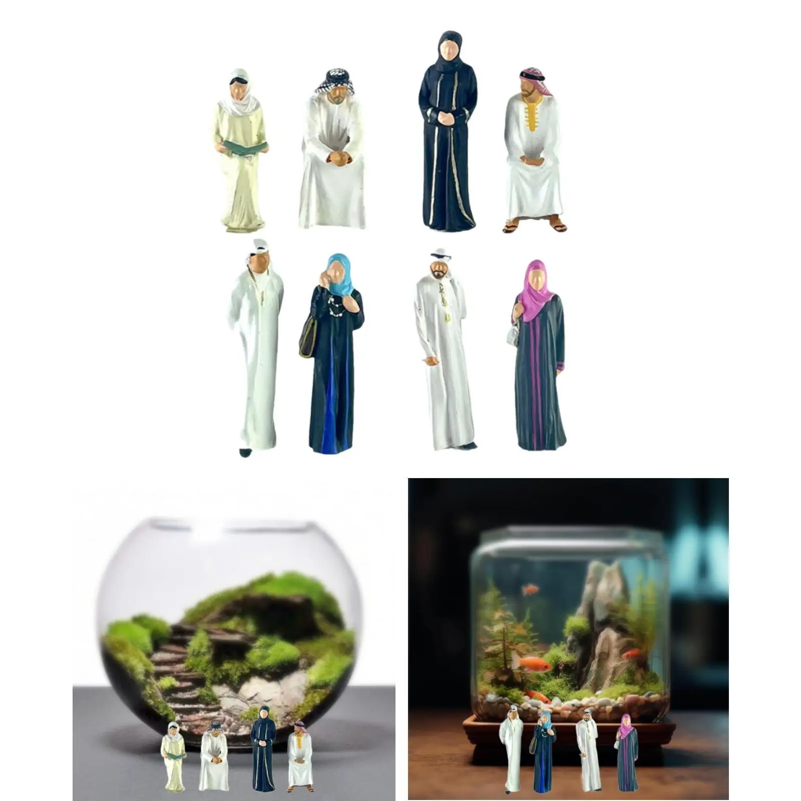 Figuras de jardín en resina 1/64 para niños - imagen 3