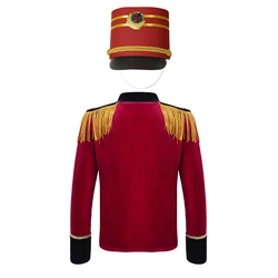 Disfraz de Cascanueces Halloween para niños con chaqueta de borlas