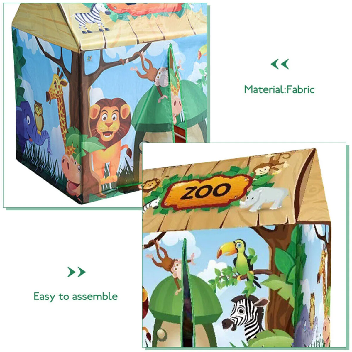Tienda de juegos infantil plegable para interior y exterior - imagen 4