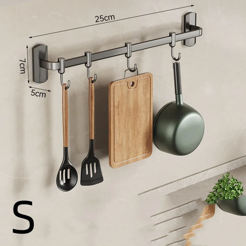 Ganchos de cocina sin perforación para colgar utensilios