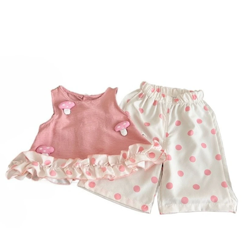 Conjunto de verano para bebé: chaleco y pantalón corto - imagen 5