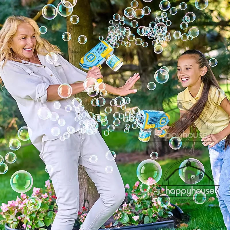 Máquina de burbujas Astronaut Automa para niños, pistola cohetes - imagen 2