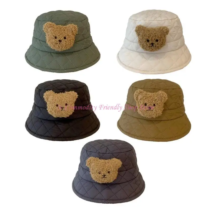 Sombrero tipo gorro de viaje para bebé en tono gris