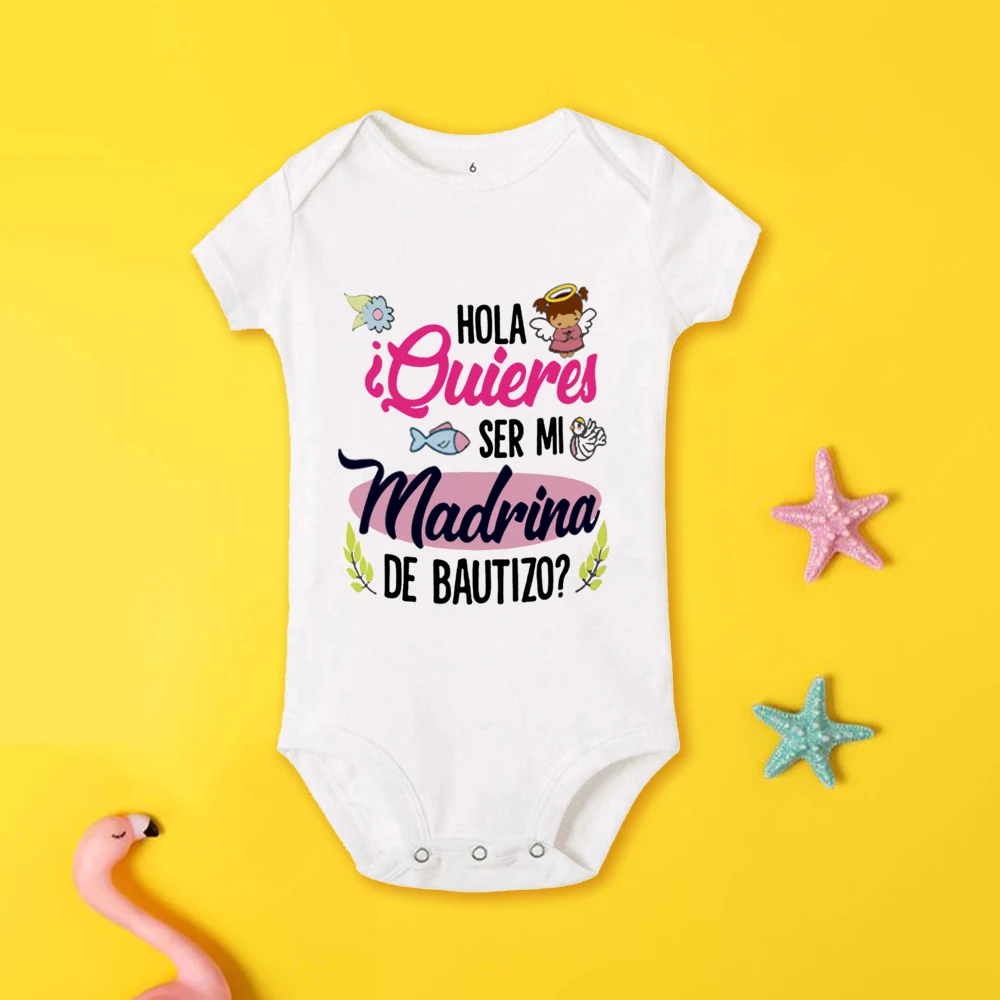 Body de bautizo estampado para bebé – Manga corta - imagen 3