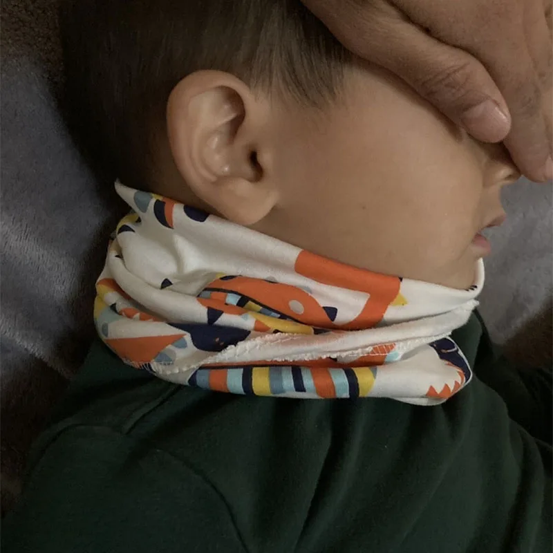 Bufanda infantil de algodón para bebé