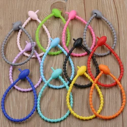 VVOCCi Bridas de silicona reutilizables para cables – universales