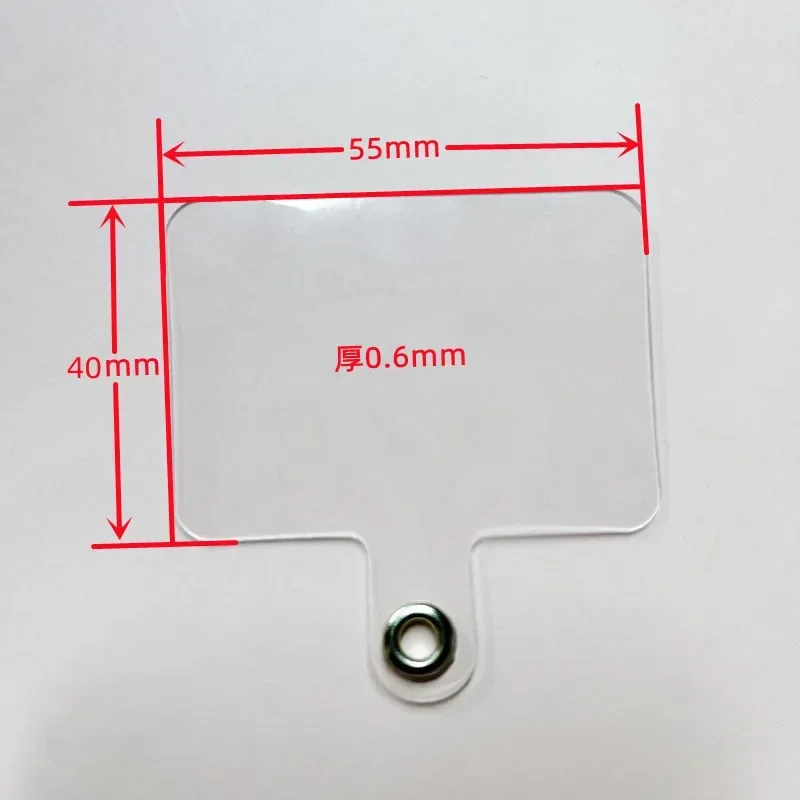 Correa transparente ultrafina para teléfono – colgante cruzado - imagen 4