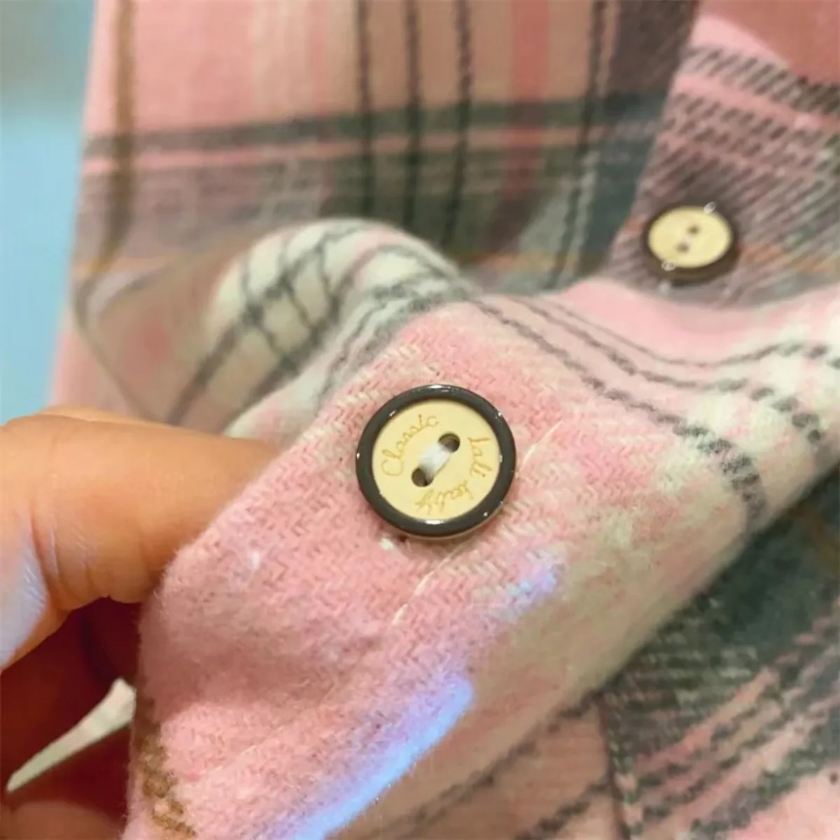 Camisa infantil de otoño con solapa estilo retro