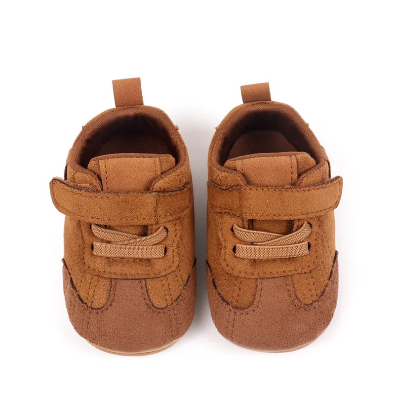 Zapatos de bebé primeros pasos con suela antideslizante gomosa - imagen 3