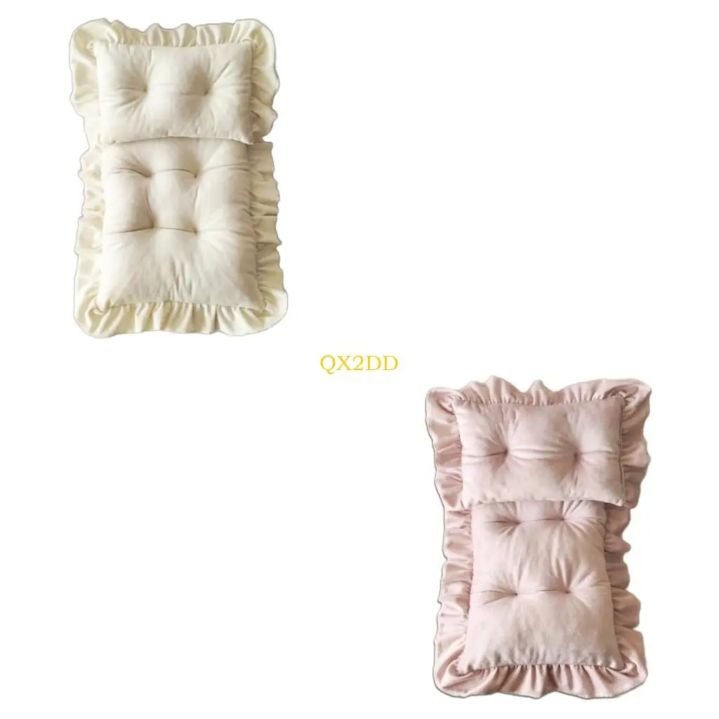 QX2D almohadas infantiles de algodón reutilizables para fotos de estudio - imagen 5