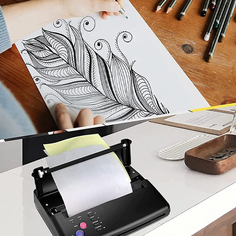 Papel térmico de transferencia de carbono para tatuajes ZYF - imagen 3
