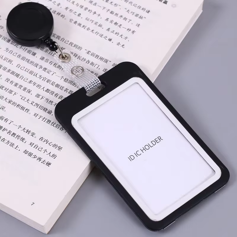 Porta credenciales infantil con cordón – Funda transparente escolar - imagen 3