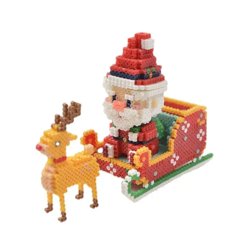 Cuentas Hama Perler para puzzles pixel 3D: manualidades y regalos - imagen 3