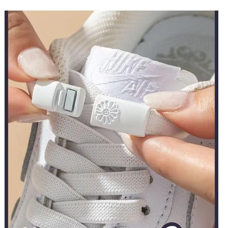 Cordones elásticos planos sin atar para deporte y toda la familia - imagen 2