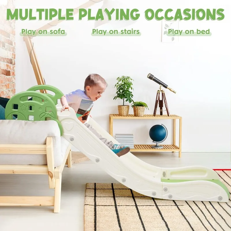 Tobogán infantil de interior ajustable para sofá y cama - imagen 3