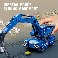 Juguete excavadora inercial deformable – Camión de ingeniería