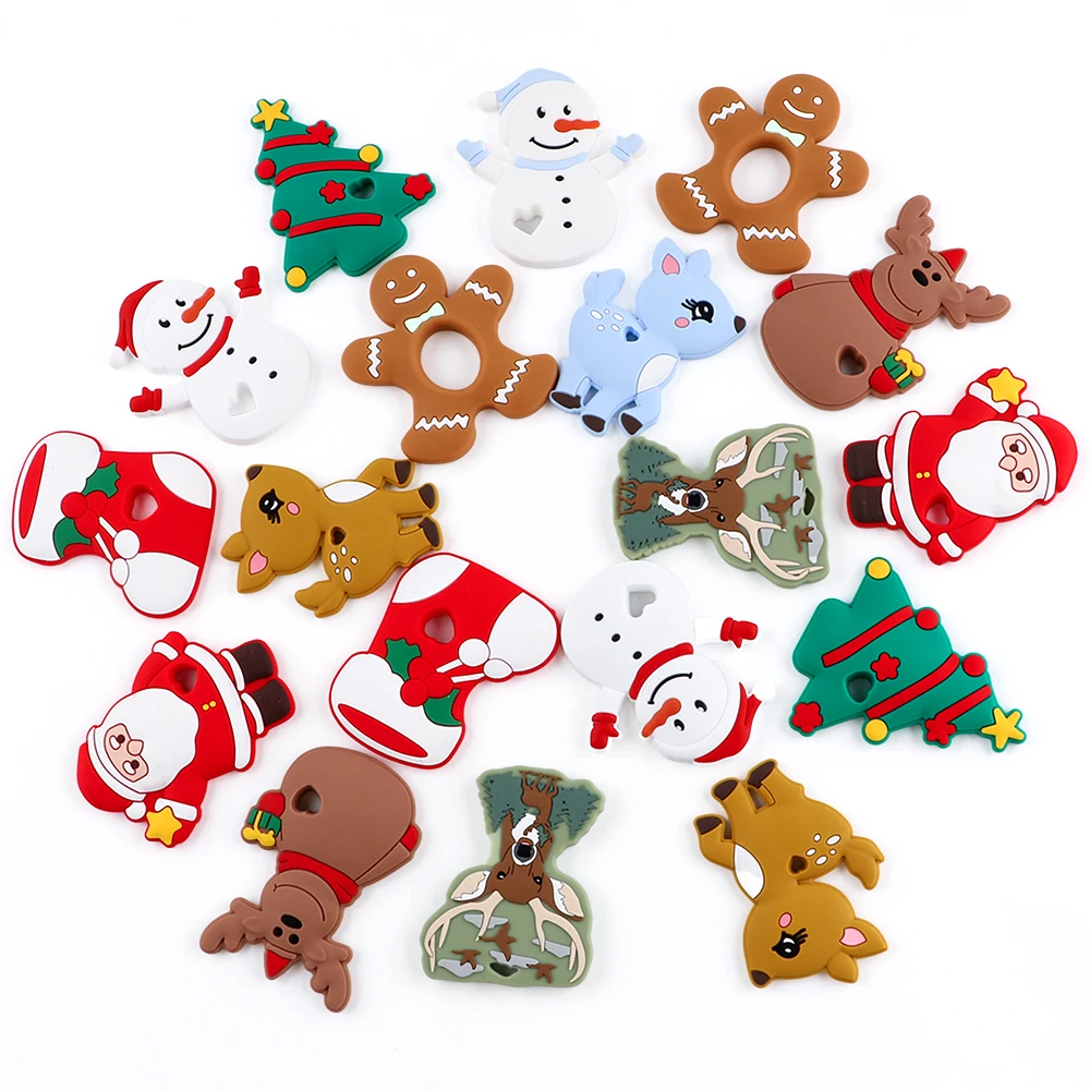 Colgante infantil de silicona para collar con animalitos - imagen 3