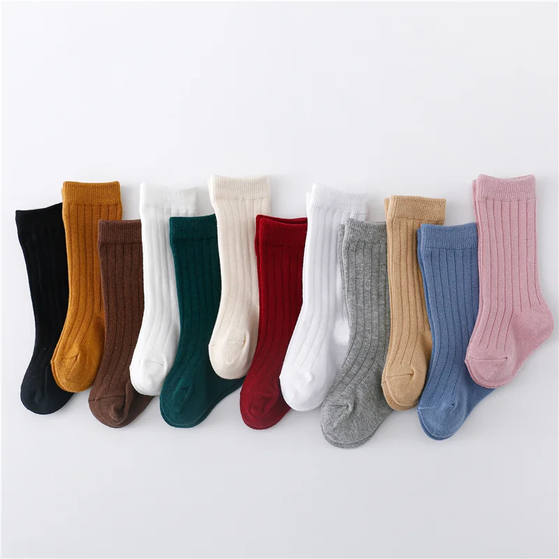 Calcetines largos de algodón suave para niños – Lawadka - imagen 2