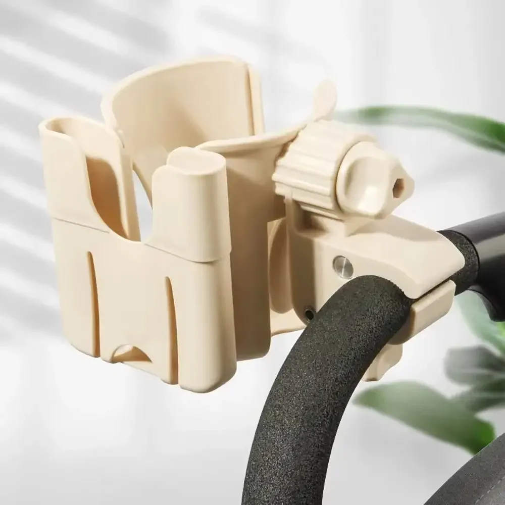 Portavasos para cochecito universal ajustable con soporte de teléfono - imagen 3